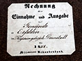 Rechnungsbuch 1848